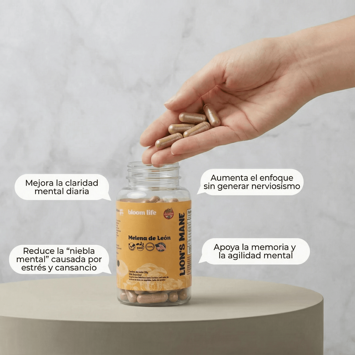 Cápsulas de Melena de León